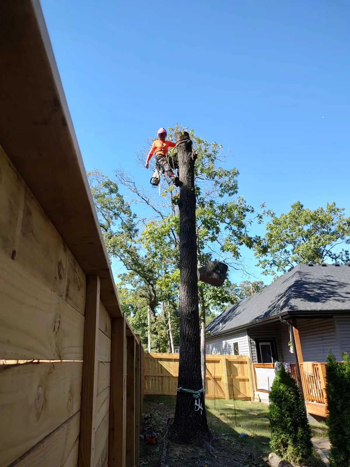Emergency storm cleanup in Northwest Arkansas